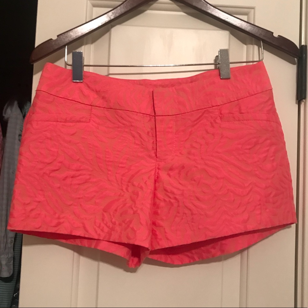 Lilly Pulitzer Jungle Leaf Jacquard Ellie Shorts 0